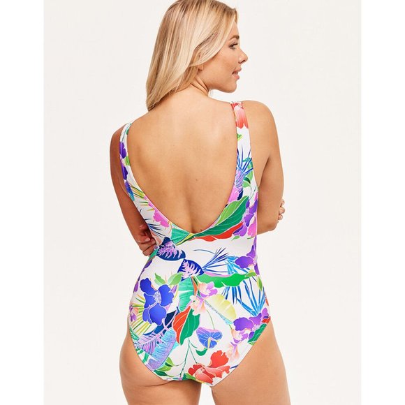 NWT Women's US 8 UK 12 Tummy Control 1pc Swimsuit - Picture 5 of 5